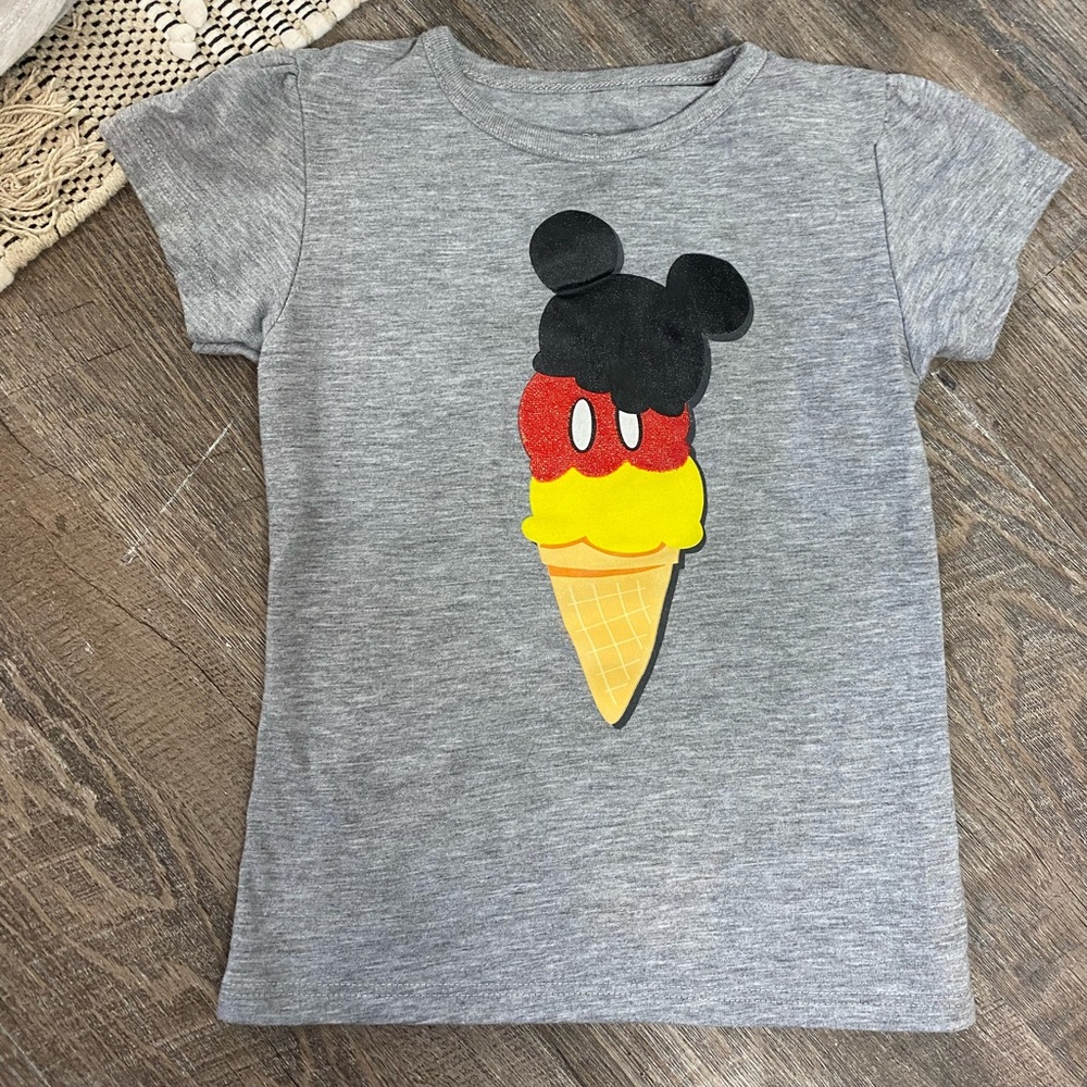 Disney Minnie Mouse ice cream toddler tee